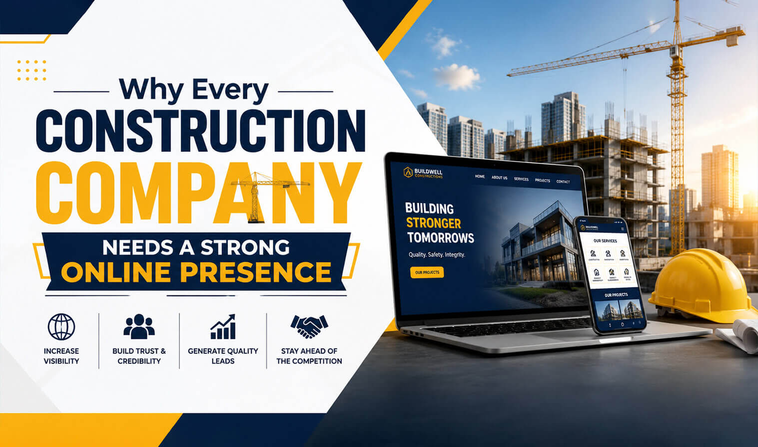 Construction Company Needs Strong Online Presence
